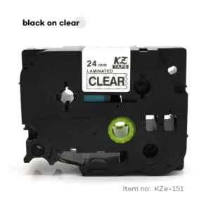 Alternative view of Brother Compatible TZe Label Tape – 24mm wide - 8m Long
